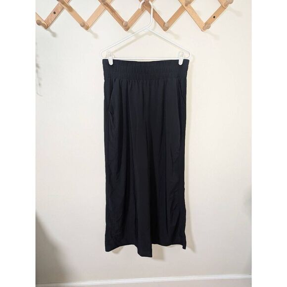 JoyLab Women's Black Wide Leg High Waisted Lightweight Pants - Size Large - Picture 1 of 8